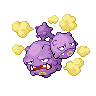Game sprite for Weezing 