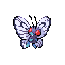Game sprite for Butterfree 