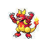 Game sprite for Magmar 