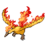 Game sprite for Moltres 