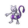 Game sprite for Mewtwo 