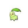 Game sprite for Chikorita 