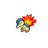 Game sprite for Cyndaquil 
