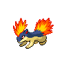 Game sprite for Quilava 
