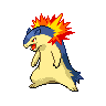 Game sprite for Typhlosion 