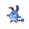 Game sprite for Azumarill 