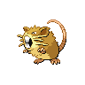 Game sprite for Raticate 