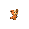 Game sprite for Teddiursa 