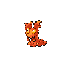Game sprite for Slugma 