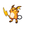 Game sprite for Raichu 