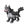 Game sprite for Mightyena 