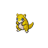 Game sprite for Sandshrew 