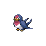 Game sprite for Taillow 