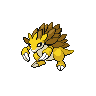 Game sprite for Sandslash 