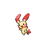Game sprite for Plusle 