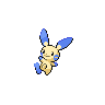 Game sprite for Minun 