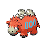 Game sprite for Camerupt 