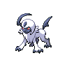Game sprite for Absol 