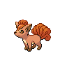 Game sprite for Vulpix 