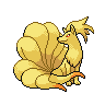 Game sprite for Ninetales 