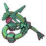 Game sprite for Rayquaza 