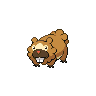 Game sprite for Bidoof 