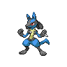 Game sprite for Lucario 