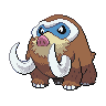 Game sprite for Mamoswine 
