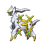 Game sprite for Arceus 