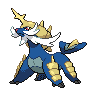 Game sprite for Samurott 
