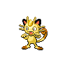 Game sprite for Meowth 