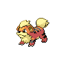 Game sprite for Growlithe 