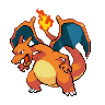 Game sprite for Charizard 