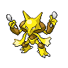 Game sprite for Alakazam 