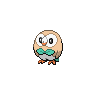 Game sprite for Rowlet 