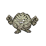Game sprite for Graveler 